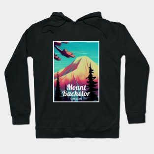 Mount Bachelor Oregon United States ski Hoodie